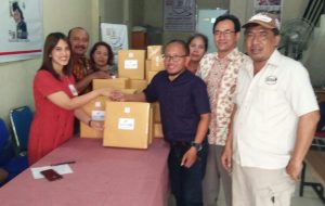 BJB KCP Depok Mensuport Hadiah Untuk Acara Halal Bihalal Sekber Wartawan