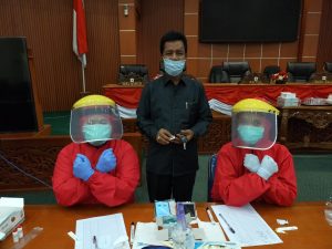 Anggota DPRD Kota Depok Menjalani Rapid Test Kesehatan