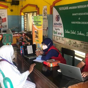 Bakti Sehat Dari SWI dan Mahaiida Fondation Di Cirebon