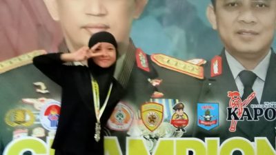 Siswi Kelas 4 SDN Polisi 1 Kota Bogor Meraih Medali Perak dalam Kompetisi Silat Kapolri CUP
