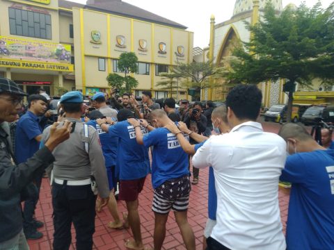 Satreskrim Polresta Bogor Kota Berhasil Amankan Pelaku Tawuran