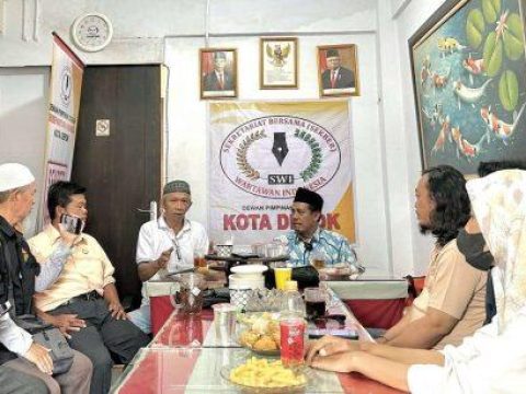 Bambang Sutopo Politisi Senior PKS Diskusi Pembenahan Kota Bareng SWI Kota Depok