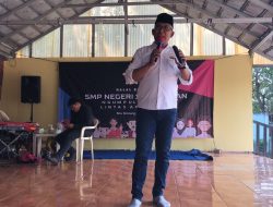 Alumni SMP N 1 Manyaran Wonogiri Diberi Pembekalan Makna Halal Bihalal oleh Ustadz Wijiyanto