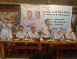 Koalisi Parpol Deklarasi Perkuat Dukungan Supian-Chandra di Dapil 6 Kota Depok