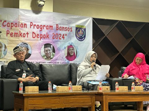 Bahas Program Bansos, SWI Depok Ngopi Bareng 3 Kepala Dinas