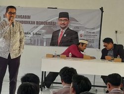 Pendidikan Demokrasi, H. Fikri Hudi Perkenalkan Nilai-Nilai Demokrasi Mulai Dari Bangku Sekolah