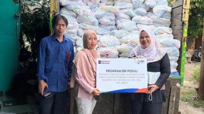 Komitmen Bantu Masyarakat, BRI BO Tambun Salurkan 5.000 Paket Sembako