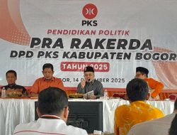Selesaikan Kegiatan Pra-Rakerda Hari Kedua, PKS kabupaten Bogor Tegaskan Kesiapsiagaan Melayani Rakyat