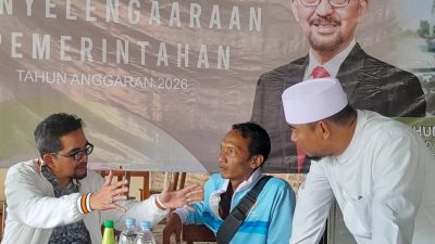 H. Fikri Sosialisasi Pengawasan Penyelenggaraan Pemerintahan Bersama Warga Jampang Kemang