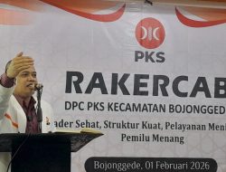 Hadir Dalam Rakercab PKS Bojonggede, H. Wasto Ajak Kader PKS Teladani Hadist Nabi Tentang Keutamaan Memberi Makan, Menebarkan Salam dan Sholat Malam